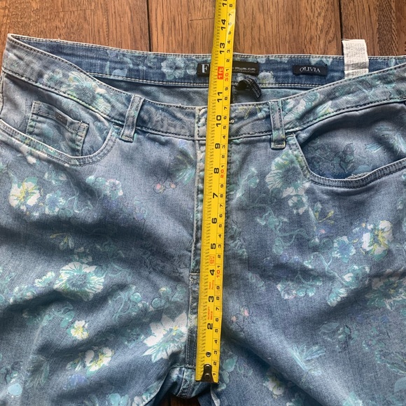 FDJ | French Dressing Cropped Jeans/Capris Sz10 Olivia style - Picture 11 of 12